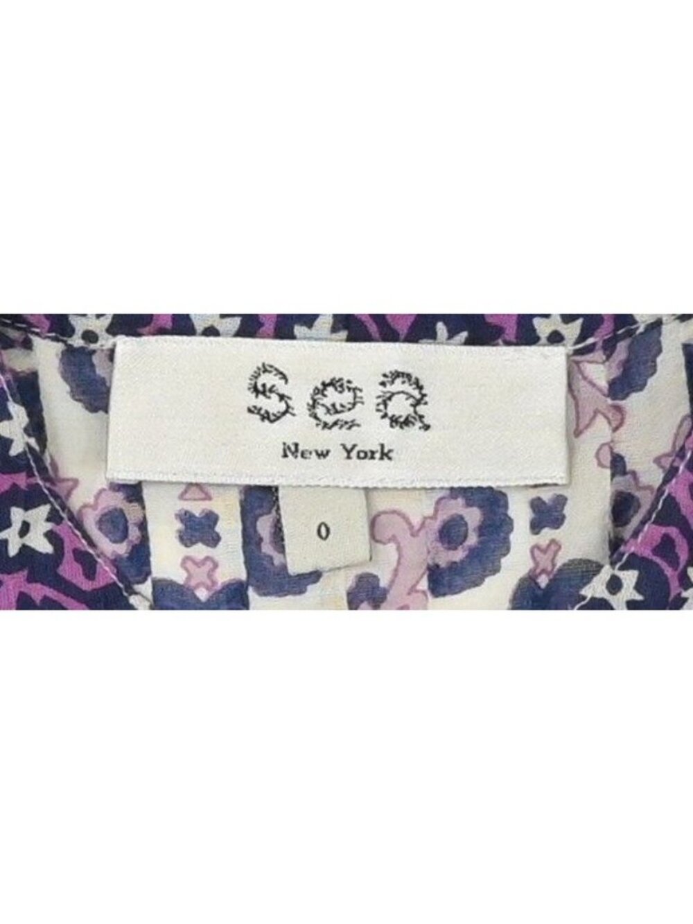 Sea New York Brigitte Romper in Violet - Picture 2 of 4